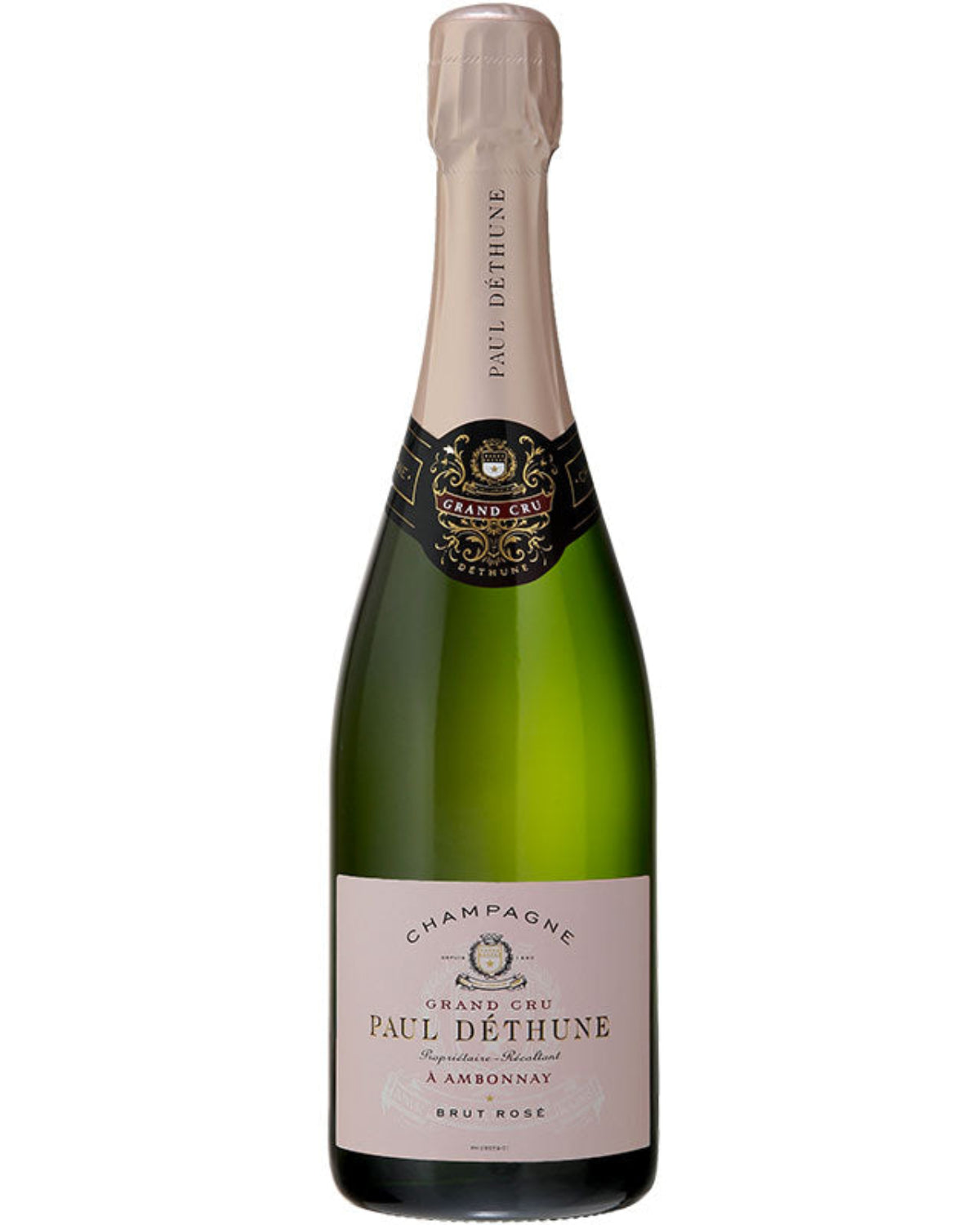 Botella de Champagne Paul Déthune Rosé Grand Cru de Ambonnay